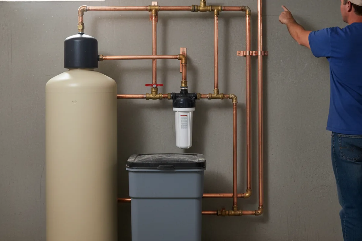 Whole-house water treatment system installed in Shirley
